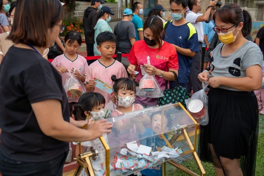 摸彩箱與抽獎台 實際案例