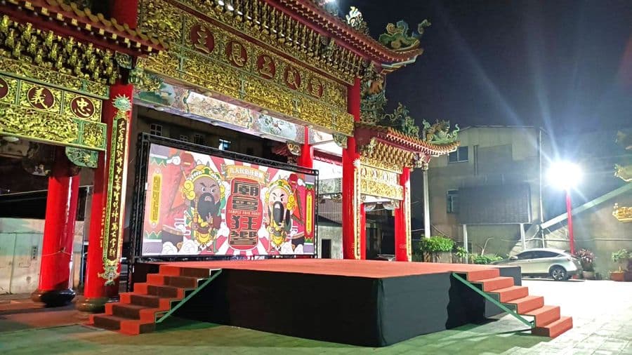 鋁合金組合舞台板(全坪/半坪) 實際案例