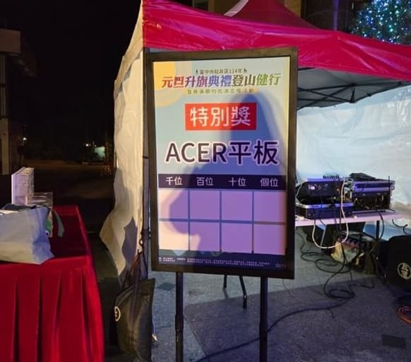 A1 告示立架 實際案例