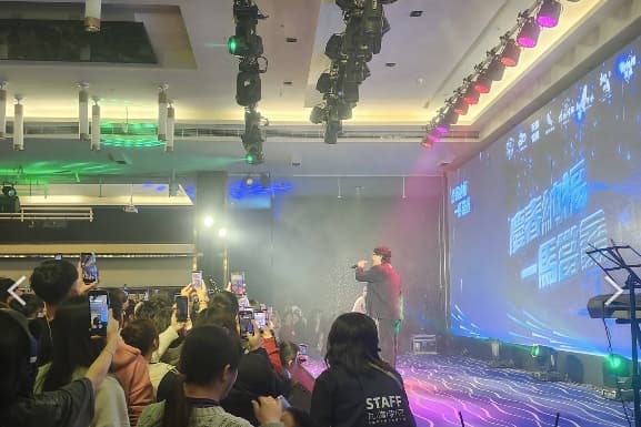 LED 彩燈(Ledpar 彩燈) 實際案例