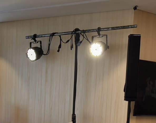 LED 面光燈(白光 PAR 燈) 實際案例